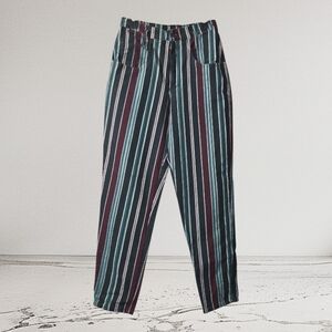 VTG Breeaker Striped Womens Jeans - Multicolor SZ 11